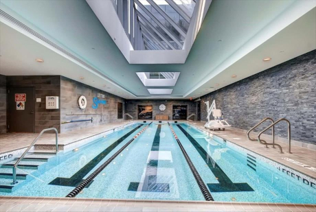 Our Luxury Amenities Include a Long Pool